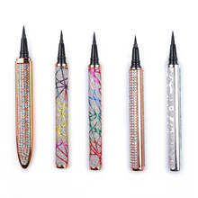 Wholesale 50PCS/Lot Magnetic Eyeliner Glue-Free Long Lasting Pen Pencil Custom Lable Magic Self Adhesive Liquid Eye Liner Pencil 2024 - buy cheap