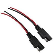 2PCS/Set 18AWG 10CM Solar Battery Plug Wire SAE Connector Cable DIY SAE Power Automotive Extension Cable For Car Jump Starter 2024 - buy cheap