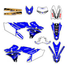 Pegatinas para Yamaha WR250F 2015-2018, Kit completo de carrocería de motocicleta, calcomanía de carenado gráfico WR 250F WRF 250 2017 2016 2024 - compra barato