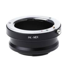 Adaptador de lentes de câmera digital por anel, adaptador para lentes pentax pk k-mount para câmeras sony nex e-mount 2024 - compre barato