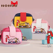 Nohoo-mini bolsa de ombro infantil, bolsa carteiro pequena quadrada à prova d'água para crianças, bolsa de moedas fofa de princesa para criança 2024 - compre barato
