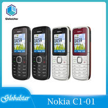 Nokia C1-01 Refurbished Original  mobile phones Unlocked cheap cell phones GSM Bar 1year warranty refurbished Fast delivery Free 2024 - buy cheap