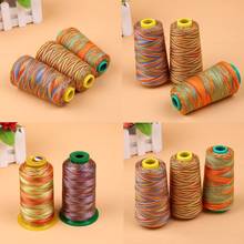 3000 Yards Multicolored Graident Rainbow Polyester Embroidery Sewing Thread Stitching Yarn DIY Craft Knitting Accessories Suppli 2024 - buy cheap
