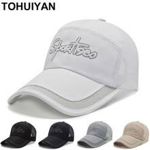 [TOHUIYAN] Casual Cap For Man Branded Breathable Mesh Trucker Hat Summer Embroidery Sports Caps Women Fashion Casquette Femme 2024 - buy cheap