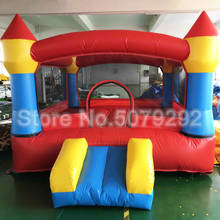 Hot Sale Commercial Inflatable Bouncy Castle Mini Size 3*3*2m Bounce House For Kids 0.55mm PVC Tarpaulin Inflatable Castle Cheap 2024 - buy cheap
