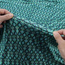 Geometric Knit Spandex Fabric High Elastic Leggings Making Fabric 155x50cm - Sold By The Half Meter 2024 - buy cheap