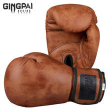 MMA Leather Pu Boxe Color Kids De 8 Sanda Mitts Adult boks 12OZ Gloves Luva 6 Women/Men Boxing GYM Equipment Thai Muay 10 Retro 2024 - buy cheap