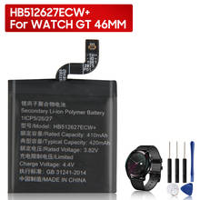 Batería de repuesto Original HB512627ECW + para Huawei Watch GT, batería auténtica de 46mm, 420mAh 2024 - compra barato