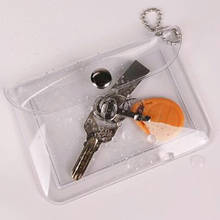 Fashion Credit Card Holder Transparent Pvc Key Bag Credit Card Holder Coin Purse Wallet Unisex Mini Wallet Waterproof 2024 - buy cheap