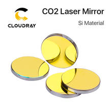 Cloudray High Quality Si Reflective Mirror D19.05 20 25 30 38.1mm Coated Gold for CO2 Laser Engraving Cutting Machine 2024 - buy cheap