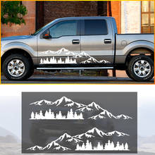 Pick-up Truck Car Side Stripes Side Skirts Graphics Decals Stickers For Jeep J12 2024 - buy cheap