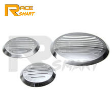 Motorcycle Engine Cover Case Tank Side Cover Insert Set For HONDA VTX1300 VTX 1300 2003 04 05 06 07 08 2009 ABS Plastic Chrome 2024 - buy cheap