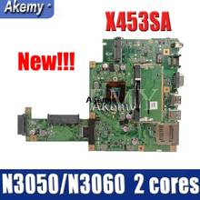 Материнская плата для ноутбука Amazoon X453SA для ASUS X453S X453SA X453 F453S тест на материнскую плату 100% ОК N3050/N3060 2 ядра 2024 - купить недорого