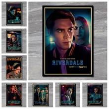 TV Series riverdale poster Kraft Paper art Poster Bar Cafe Vintage Printing Drawing core wall Decorative Painting 2024 - buy cheap