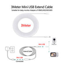 Оригинальный детский монитор Мини USB адаптер питания зарядное устройство для VB601/VB602/VB603/VB605/VB607 детская камера DC 5V 1000mA 100-240V 50/60HZ 2024 - купить недорого