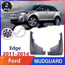 Car Mud-Flaps Fender Mudguards for Ford Edge U384 2011 2012 2013 2014 1st Gen Splash Guards Flap Stickers Auto Accessories Goods 2024 - buy cheap