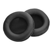 Fones de ouvido almofadas de substituição para pioneer hdj1000 hdj2000 hdj1500 90mm earpad espuma capa 2024 - compre barato