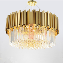 Modern Popular Crystal Chandelier Lighting Lustre Cristal Chandelier Hanging Light Gold Finish E12/E14 110V/220V 2024 - buy cheap