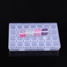 28/56/84 Grid 5d Diamond Painting Accessories Storage Box Diamond Painting Square Drill Storage Box Transparent Container Tool 2024 - buy cheap
