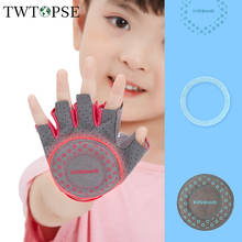 TWTOPSE-guantes de Ciclismo de medio dedo para niños, manoplas deportivas a prueba de golpes, transpirables y antideslizantes para verano y otoño 2024 - compra barato