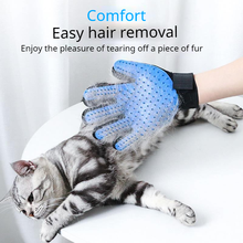 Cat Grooming Glove for Cats Wool Glove Pet Hair Deshedding Brush Comb Glove for Pet Dog Cleaning Massage Glove for Animal 2024 - buy cheap