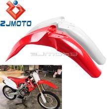 Dirt Bike Front Mudguard Motocross Enduro Red Fender For Honda CRF450R 2009-2012 CRF250R 2010-2013 2024 - buy cheap