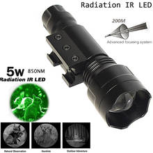 IR strong light tactical infrared flashlight 10W IR850NM night vision device fill light monitor light source super bright 2024 - buy cheap