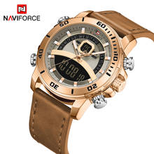 Naviforce relógio de pulso elegante unissex, relógio de quartzo com pulseira ultrafina fashion para casal, presente para homens e mulheres 2024 - compre barato