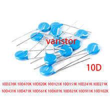 Varistor de 10 piezas 10D270K 10D470K 10D820K 10D121K 10D151K 10D241K 10D271K 10D431K 10D471K 10D561K 10D681K 10D821K 10D911K 10D102K 2024 - compra barato