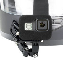 SOONSUN Front Side Helmet Chin Mount Adapter Wind Noise Reduce Cover Windslayer for GoPro Hero 10/9/8/7/6/5 Go Pro Accessories 2024 - buy cheap