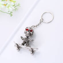 Keychain For Men Keyring Cranial Death Horror Fashion Pop Simple Gift Exaggerated Punk Funny Cute Snake Pirate Skeleton Skull 2024 - buy cheap