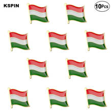 Hungary Flag Lapel Pin Flag badge Brooch Pins Badges 10Pcs a Lot 2024 - buy cheap