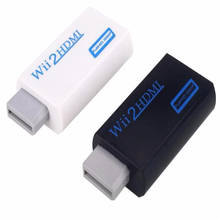 10pcs/lot Full HD 720P 1080P Wii2HDM Adapter For Wii to for HDMI-compatible 3.5mm Audio Video Output for HDTV Monitor Displayer 2024 - buy cheap