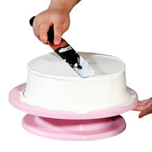 1PC Rotating Cake Plate Rotary Table Anti-skid Round Cake Stand Cake Decorating Turntable Kitchen DIY Pan Baking Tool Dropship 2024 - buy cheap