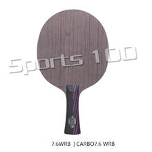 Stiga Carbo-raqueta de tenis de mesa profesional, accesorio con mango hueco, 7 de madera + 6 de carbono, 7,6 Cr, Original, 7,6 2024 - compra barato
