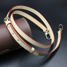 Vegetable Tanned Leather Bag Strap Handles Handbag Adjustable Shoulder Replacement Parts Belt for Women Bag Accessories 2024 - buy cheap