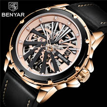 Reloj Hombre BENYAR Automatic Watches Men Luxury Brand Waterproof Fashion Gold Mechanical Wristwatches Clock Relogio Masculino 2024 - buy cheap