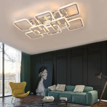 Lámpara de techo LED para sala de estar y dormitorio moderna, lámpara de araña para Villa, cocina, iluminación interior, lámpara de techo para restaurante 2024 - compra barato
