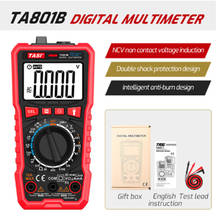 Voltage Meter Digital Multimeter Precision Voltmeter 1PC Multitester Handheld Electrician Supplies For Home TA801B/C/D Ammeter