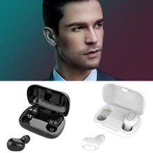 TWS auriculares inalámbricos Bluetooth 5,0 Mini auriculares estéreo auriculares deportivos auriculares Bluetooth con micrófono con cancelación de ruido 2024 - compra barato