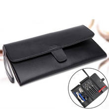 Good Quality PU Leather Hairdressing Tools Bags Hair Scissor Case Pouch Holder Hair Styling Tools Accessories For Barber Shop 2024 - buy cheap