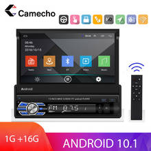 Camecho Android 10.1  Autoradio 1 Din 7''  Car Multimedia Player GPS Navigation Wifi Auto MP5 Bluetooth USB FM Rear View Camera 2024 - buy cheap