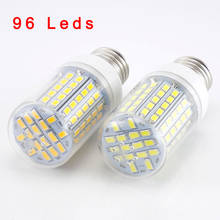 220V 96 LED Lamp Corn Bulb lights Bulbs Lamparas SMD 5730 Lampada white Chandelier E27 Bombillas candle home Lighting Ampoule 2022 - buy cheap