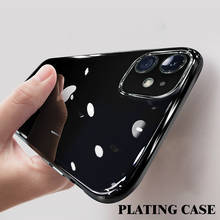 Chapeamento fino tpu caso para iphone 12 12mini 11 pro max xr x xs se2020 7 8 6s mais transparente silicone macio casos capa 2024 - compre barato