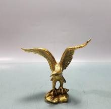 Copper Statue Pure copper small flying eagle decoration household living room decoration office Fengshui gift crafts 2024 - buy cheap