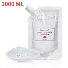 Batom líquido para maquiagem, brilho labial líquido diy, base hidratante de óleo de 1000ml 2024 - compre barato