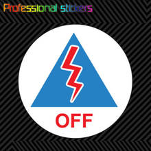 Master Switch Off Sticker Die Cut Decal Self Adhesive Vinyl Racing Safety Car #1 Stickers for Motos, Cars, Laptops, PVC 2024 - buy cheap