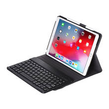 For ipad 10.2 2019 tablet Bluetooth keyboard case for ipad 10.2 wireless keyboard protector protective case with pen holder 2024 - buy cheap