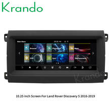 Krando 10.25" Android 11.0 4G 64G Car Radio Player Multimedia For Land Rover Range Rover Discovery 5 2016-2019 Harman System 2024 - buy cheap