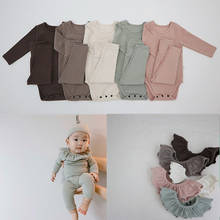 MILANCEL baby clothing set cute dot infant boys indoor bodysuits 4 pieces set toddler girls clothes set 2024 - buy cheap